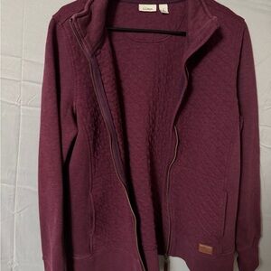 L.L. Bean Women's Quilted Jacket - Plum